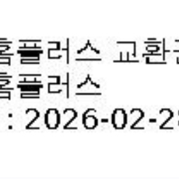 홈플러스2만원 교환권팝니다