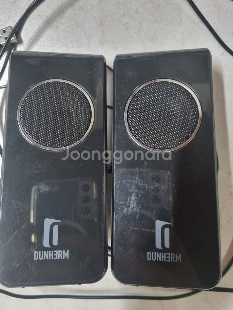 던험랩스 앰프 내장형 스피커--1