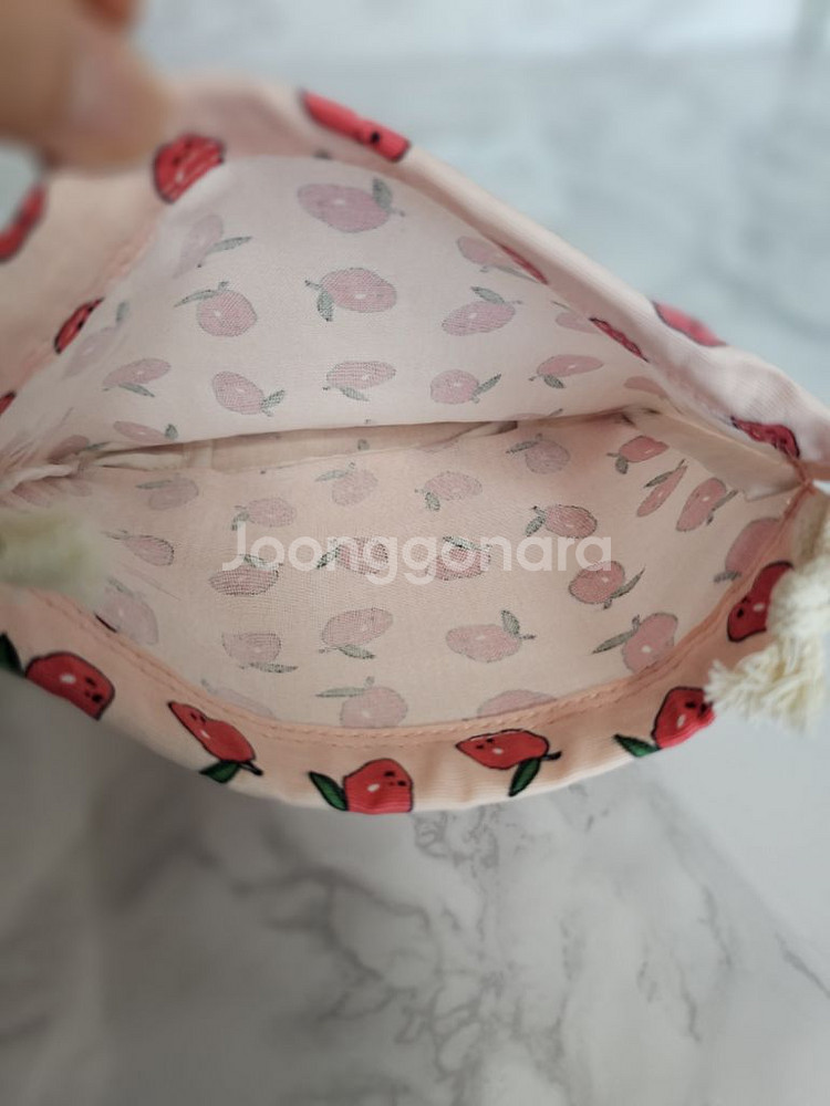 새상품- 과일복주머니 파우치+ 컨버스에코백세트--1