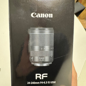 Canon RF24-240mm F4-6.3 IS USM