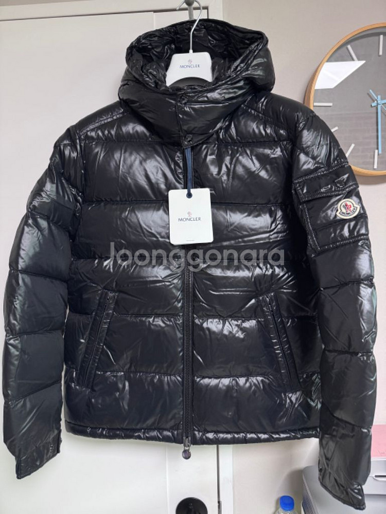 [3] 몽클레어 24FW 마야 블랙 후드 패딩--1