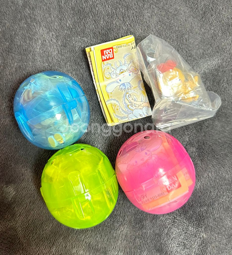 반다이 카드캡터 체리 산리오 콜라보 가챠 피규어 카캡체--1