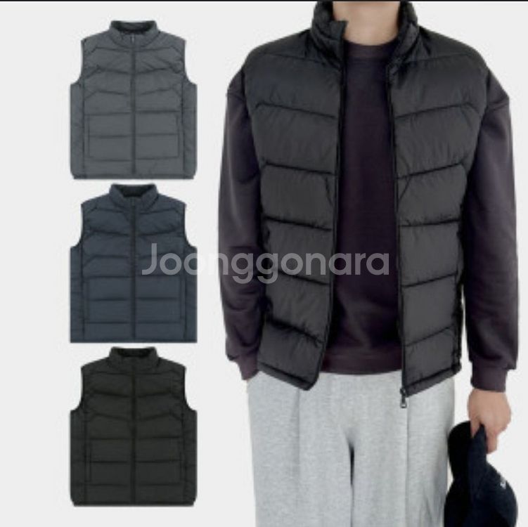 파라고나 남성 여성 경량 패딩 조끼 xl 100--7