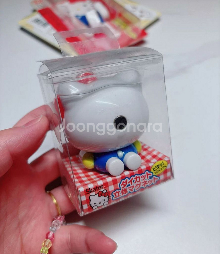 고전 키티 3D 입체 마그넷 자석 방꾸--1
