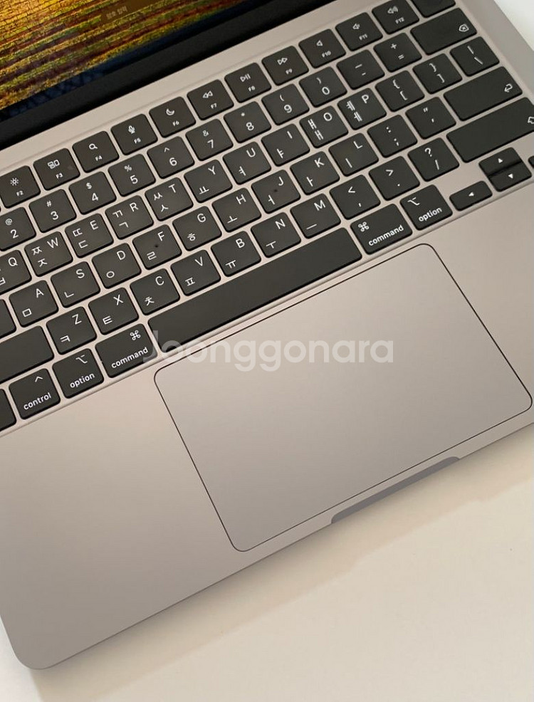맥북 에어 m2 13인치 스그 512GB 파우치 포함--3