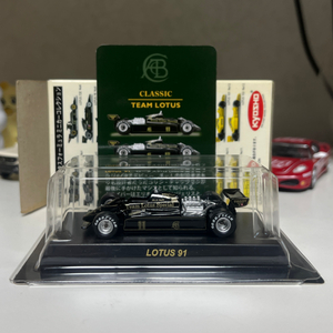 1:64 교쇼 F1 로터스 91 다이캐스트