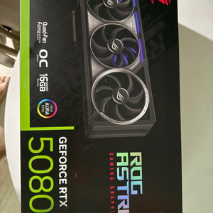 ASUS ROG ASTRAL RTX 5080 미개봉