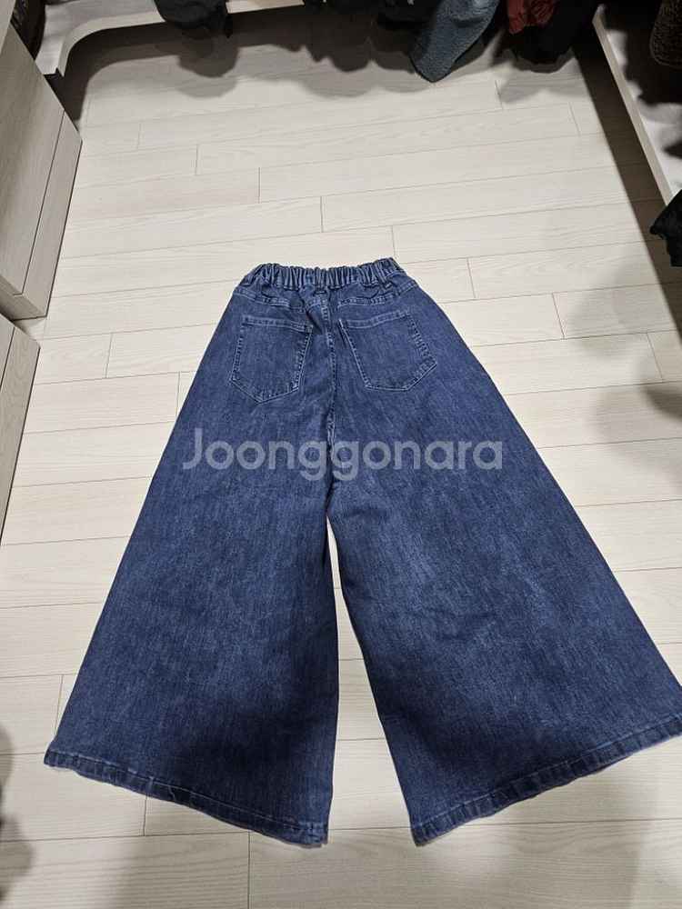 통큰 청바지 7부? 8부 바지--2