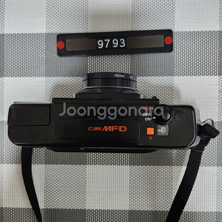 코니카 C 35 MF D 데이터백 필름카메라--1