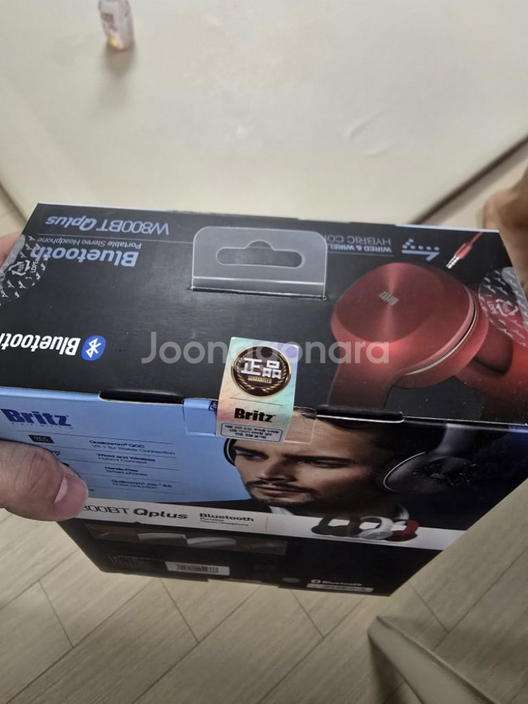 브리츠 W800BT Qplus 레드 미개봉 팝니다.--1
