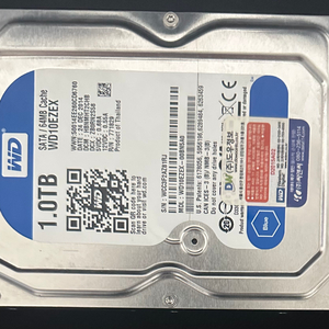 HDD: 웨스턴디지털 WD10EZEX 1TB