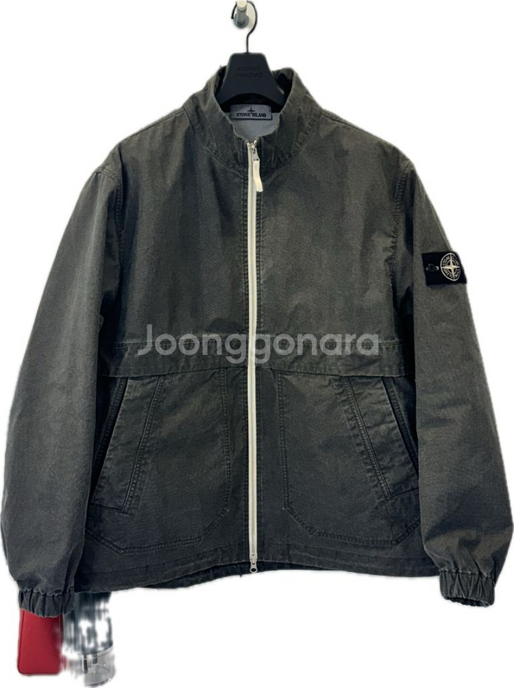 스톤아일랜드 화이트 와펜 24FW 460T1 파나마 풀--1
