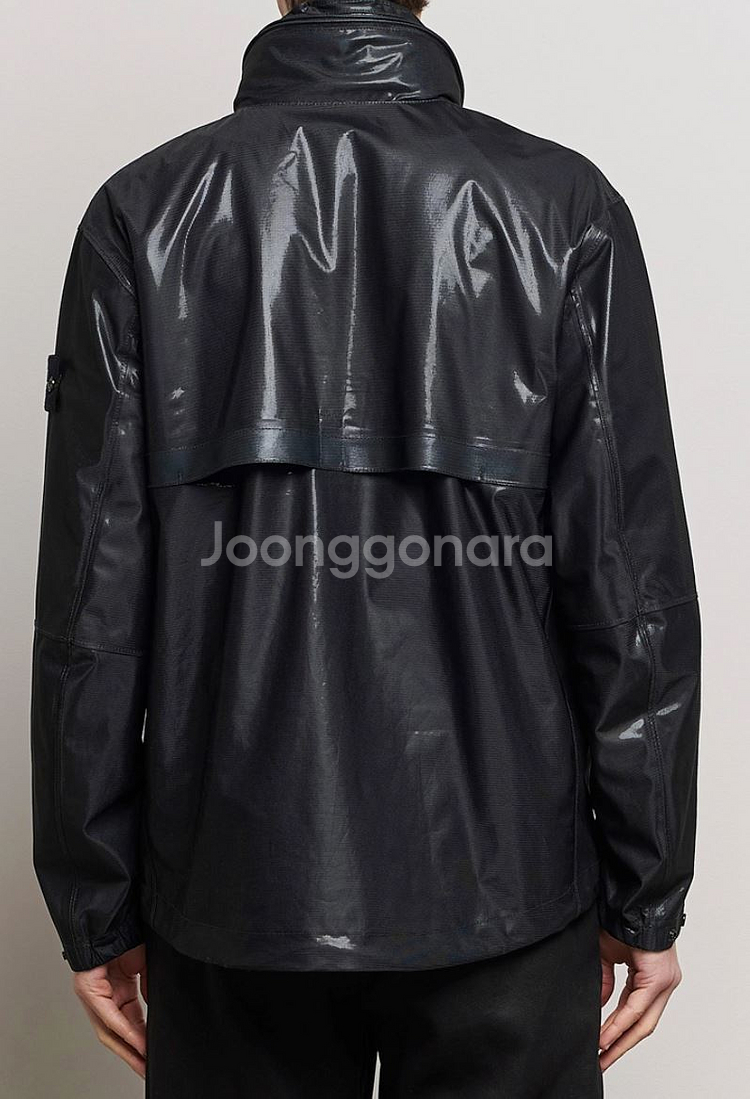 스톤아일랜드 메탈릭 런 프루프 재킷 XL 팝니다.--1