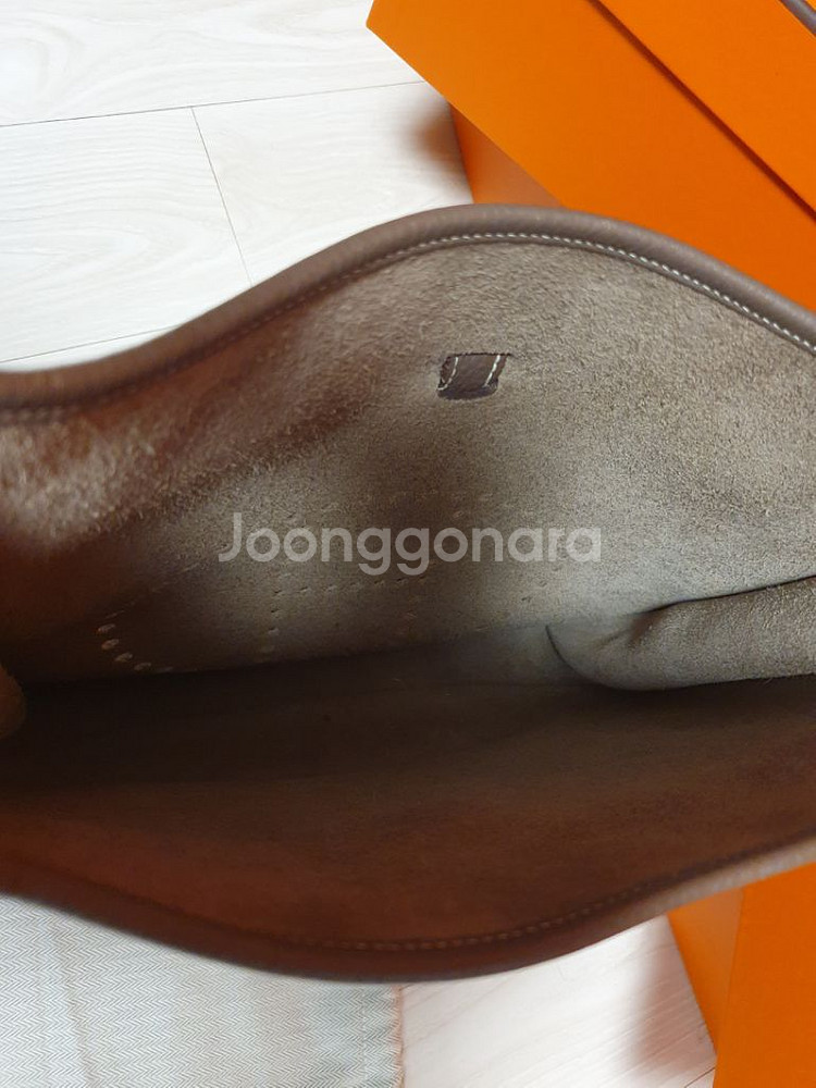 정품 에르메스 에블린33 은장--7