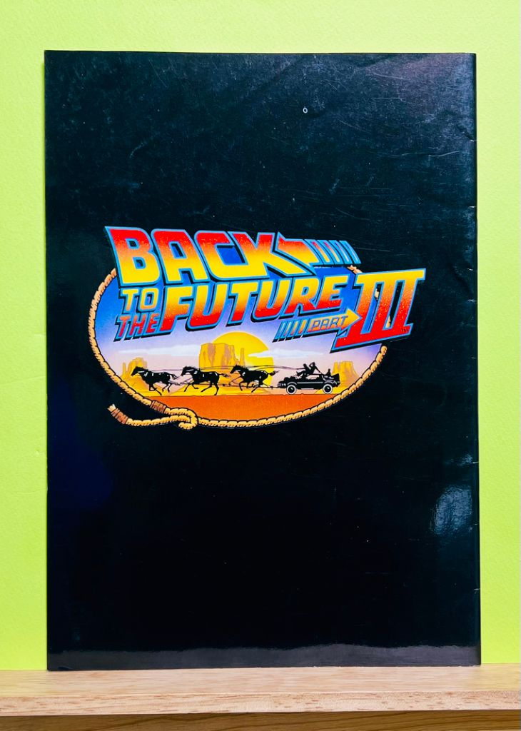 [영화팜플렛] 백 투 더 퓨처 3 무비북(1990) 이미지