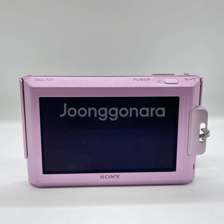 빈티지 디지털 카메라소니 사이버샷 DSC-77 핑크--5