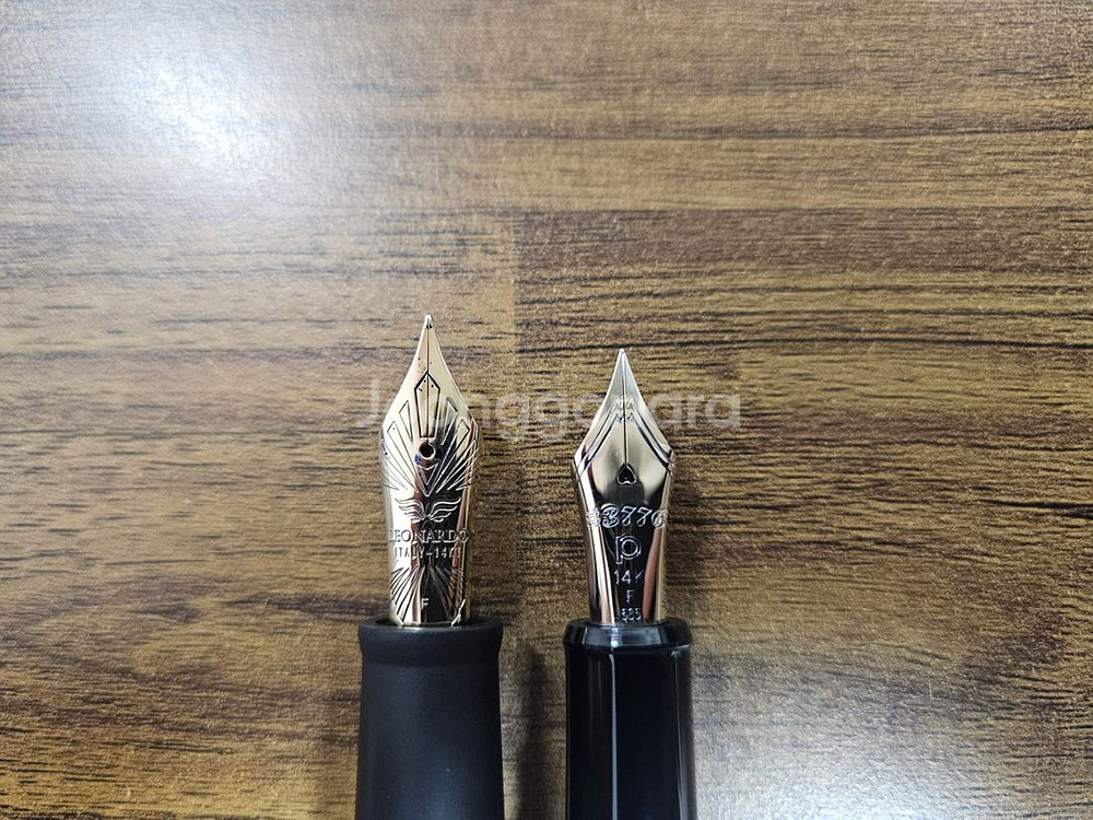 레오나르도 모멘토매지코 매트블랙 14k f닙 만년필--6