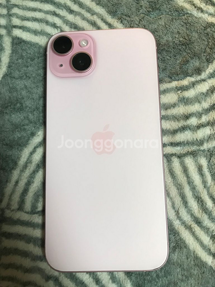 아이폰 15플러스 핑크 128gb--0