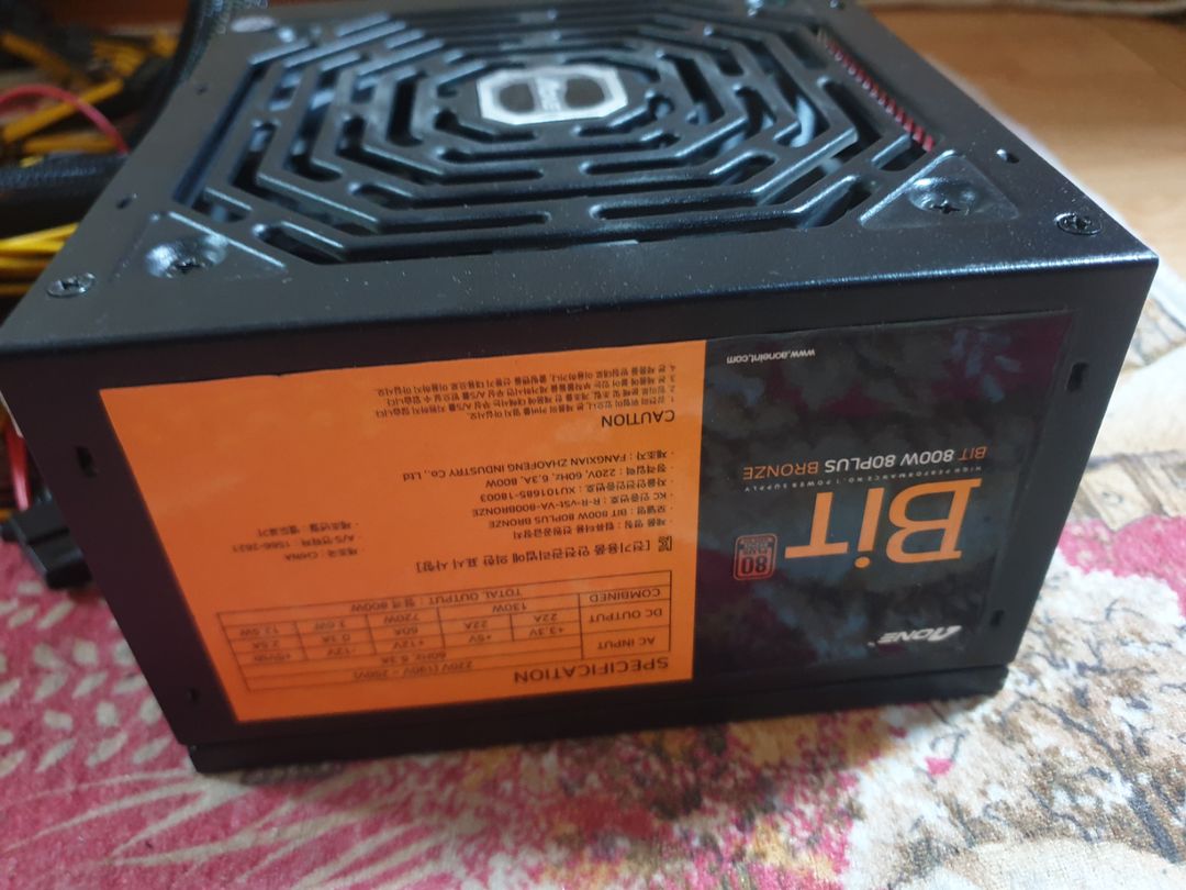 AONE BIT 800W 80PLUS BRONZE