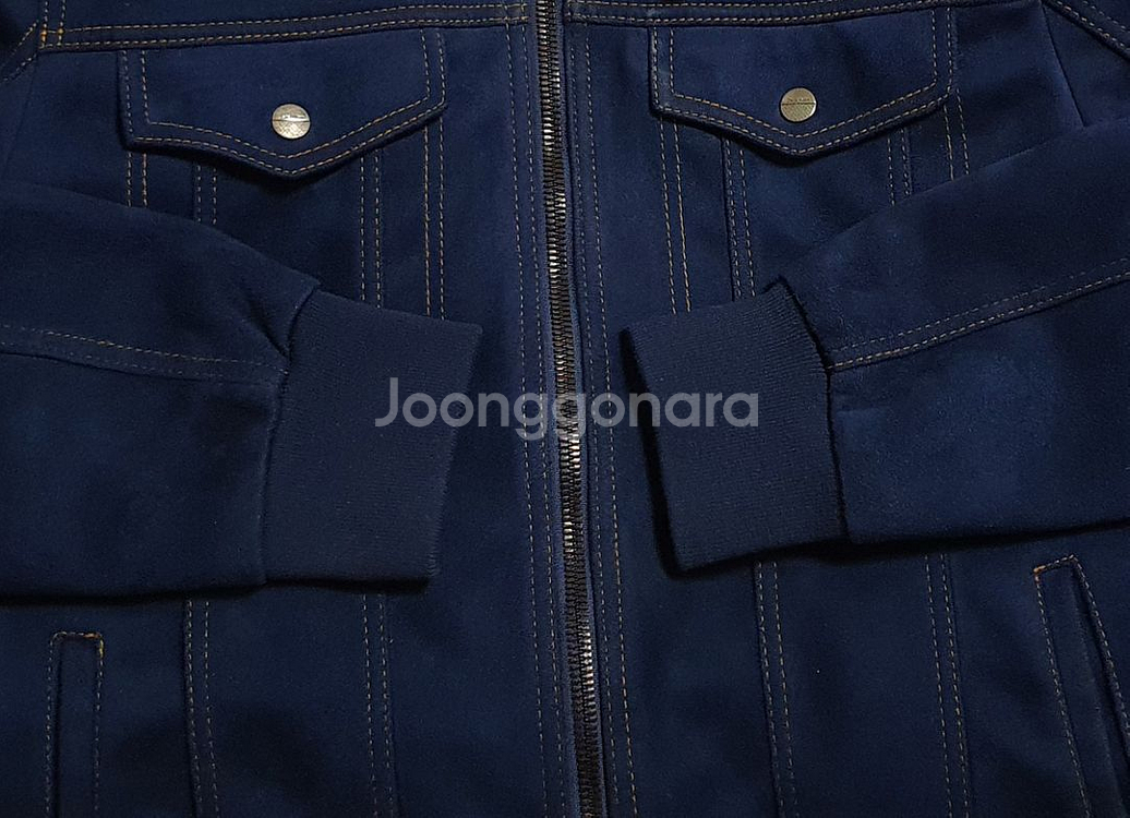 [ZARA] 자라 스웨이드 라이더 자켓 L--3