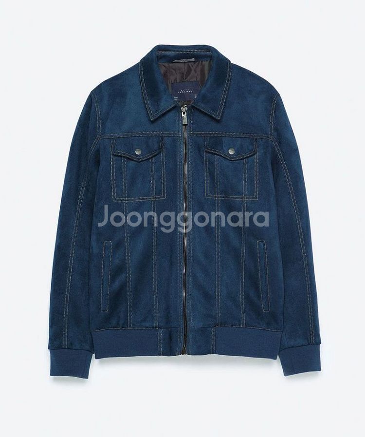 [ZARA] 자라 스웨이드 라이더 자켓 L--7