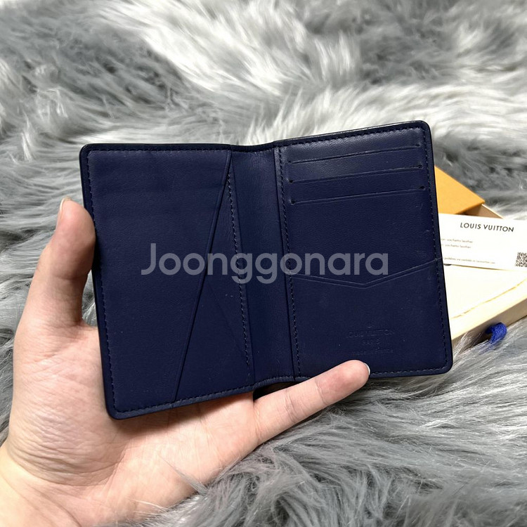 [OS] 루이비통 카드지갑 오거나이저 (잉크 워터)--2