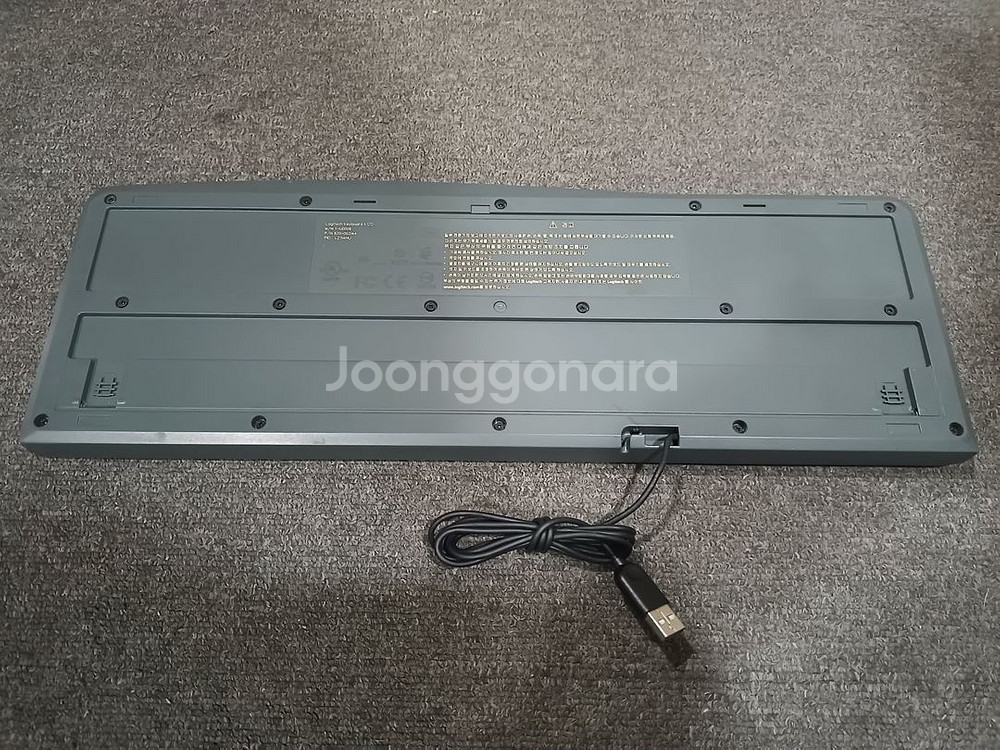 [중고] 로지텍 유선 멤브레인 키보드 K120 (구형)--1
