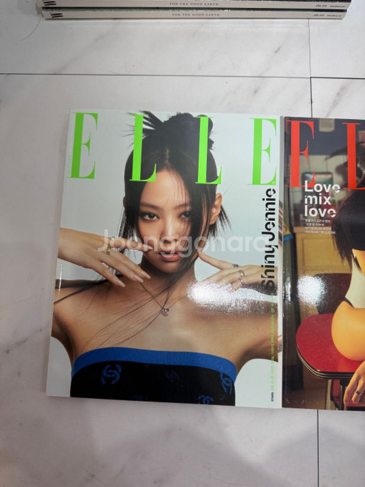 엘르 ELLE 제니 표지모델 화보 블랙핑크--1
