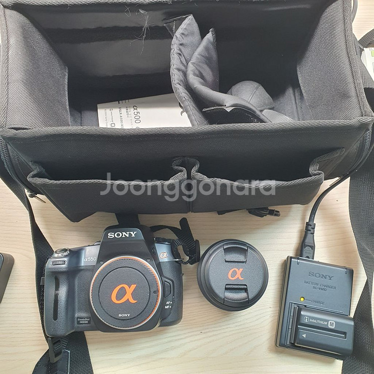 소니 a550 + 번들렌즈 팝니다--0