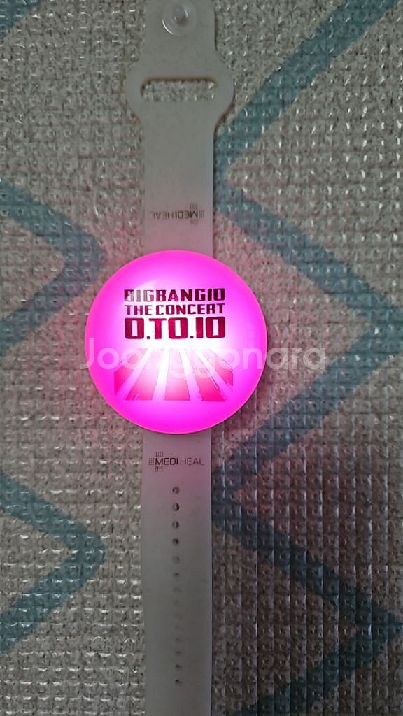 빅뱅 0TO10 상암콘서트 팔찌--6