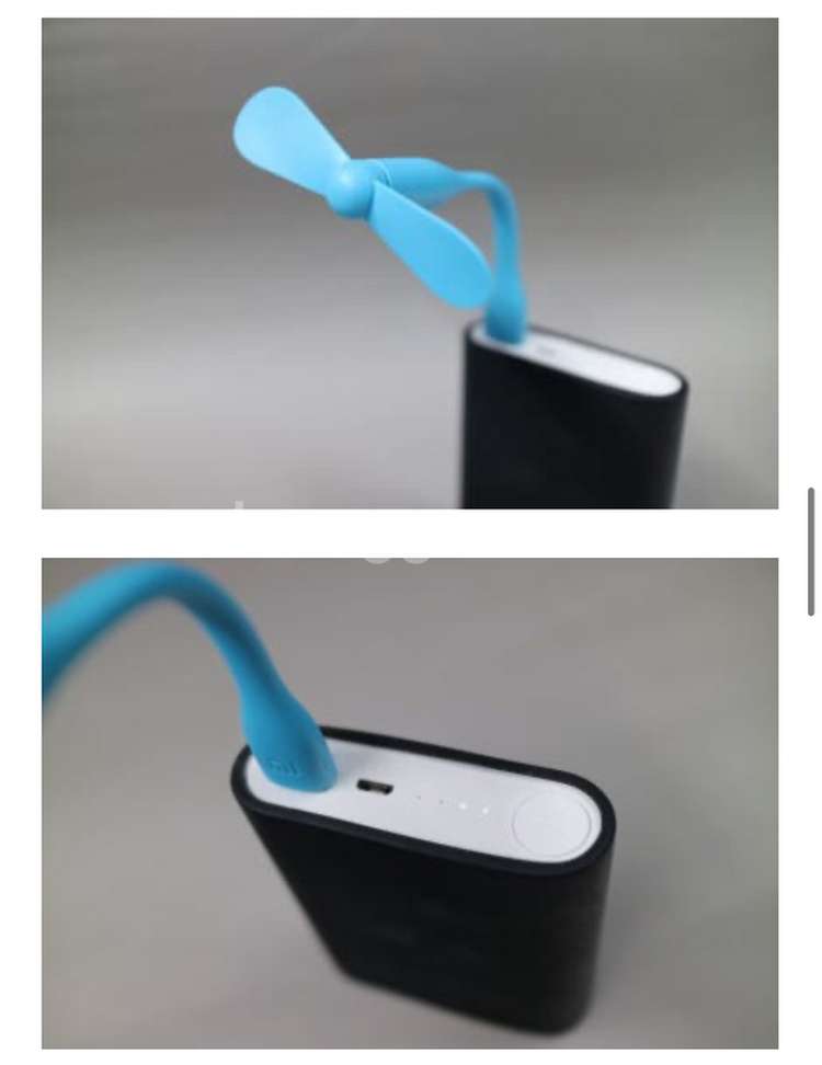 샤오미 휴대용 미니 선풍기 USB 팬--2