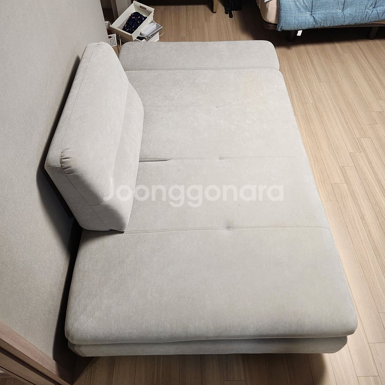 컬래드 일자형 임팔라 원단 소파--2