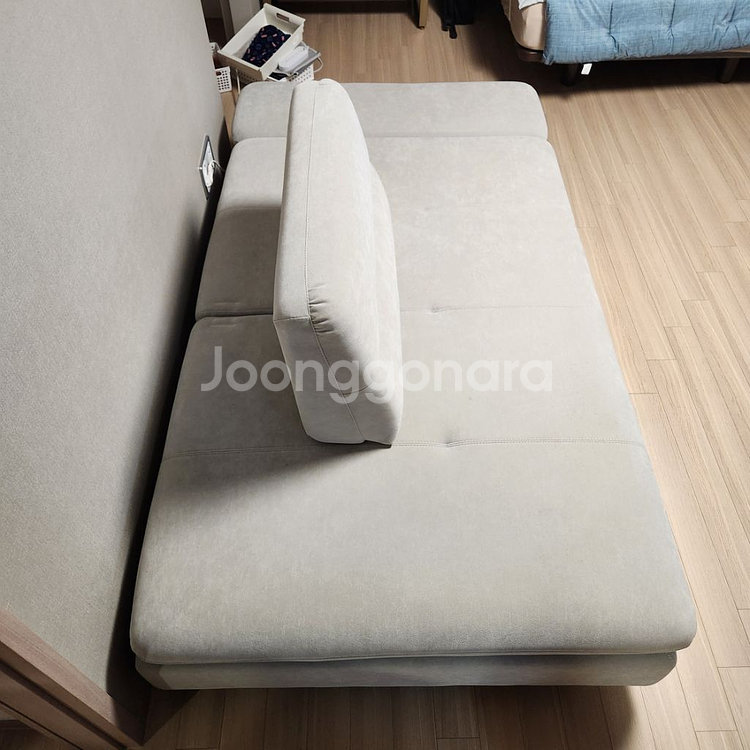 컬래드 일자형 임팔라 원단 소파--3