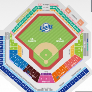 3월8일 (토) 삼성라이온즈 vs SSG랜더스 테이블석