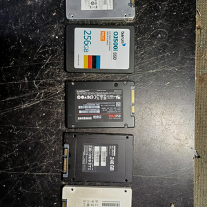 ssd 512gb+256gb 2개+240gb 2개 일괄