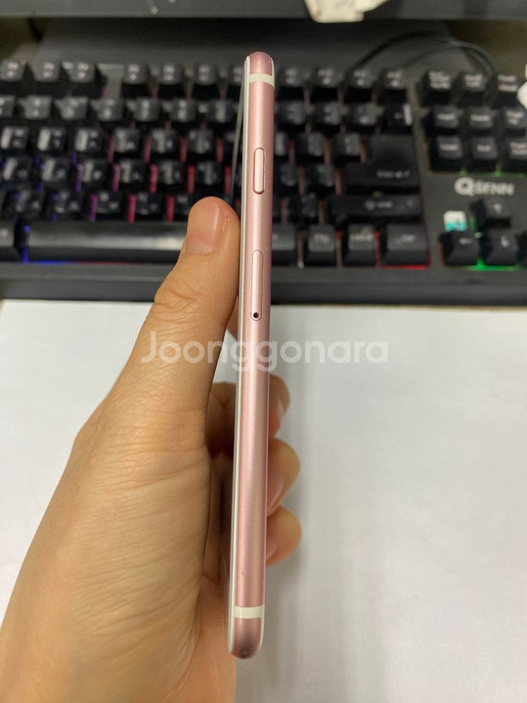 아이폰6S 로즈골드 A급 32GB 배터리92%--5
