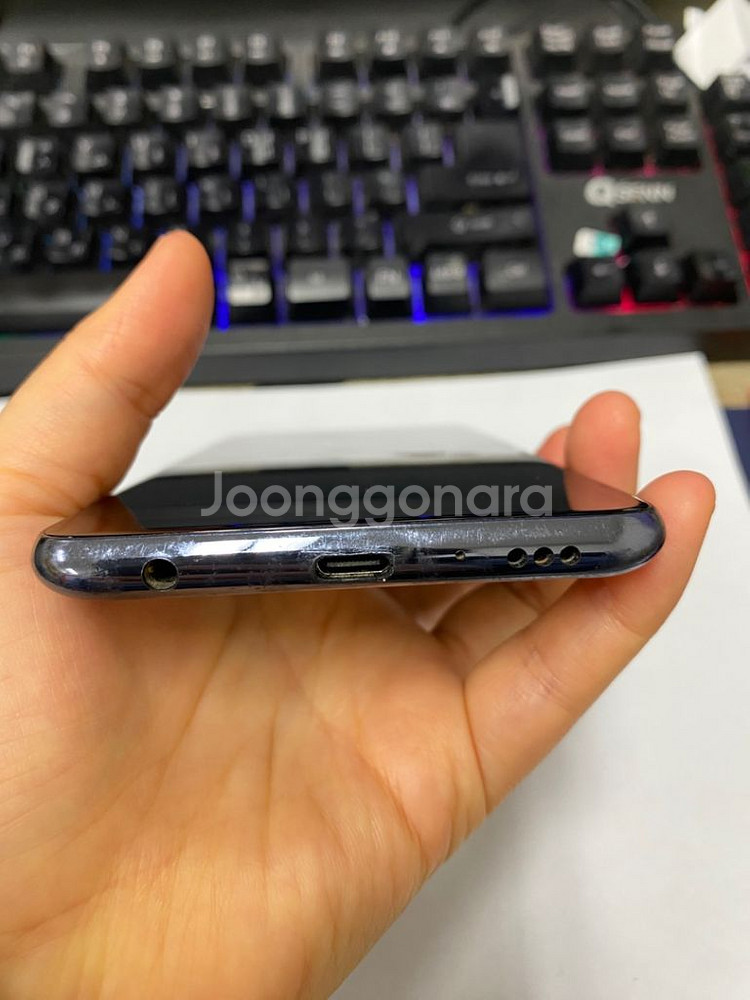 SK Q92 블랙 A급 128GB 무잔상--3