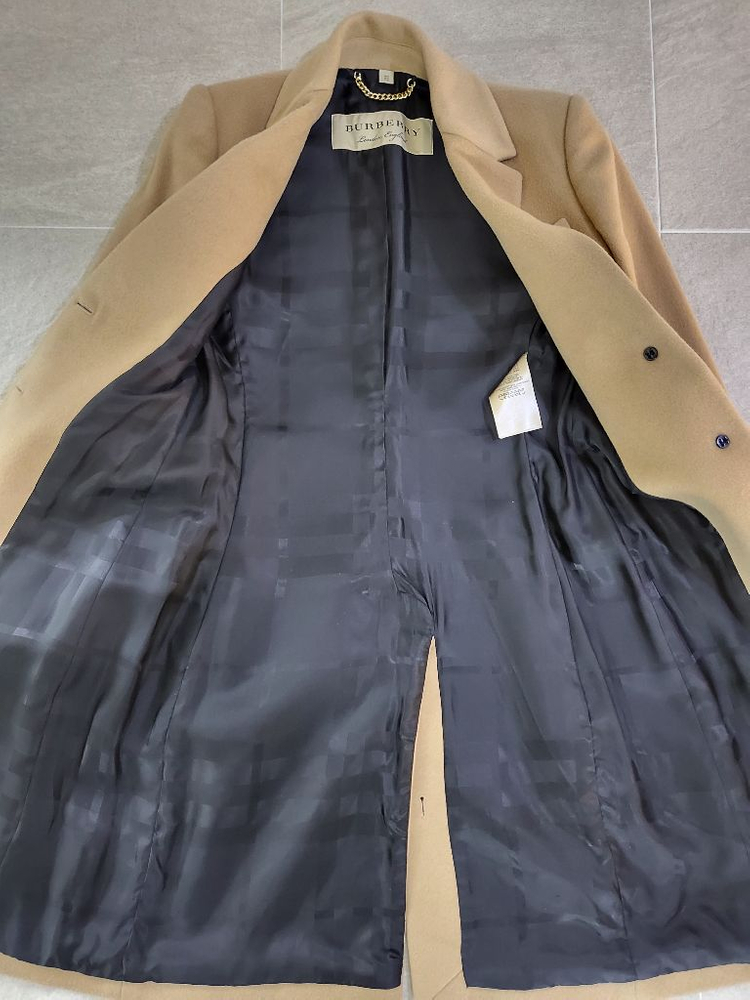 버버리 캐시미어 울코트--6