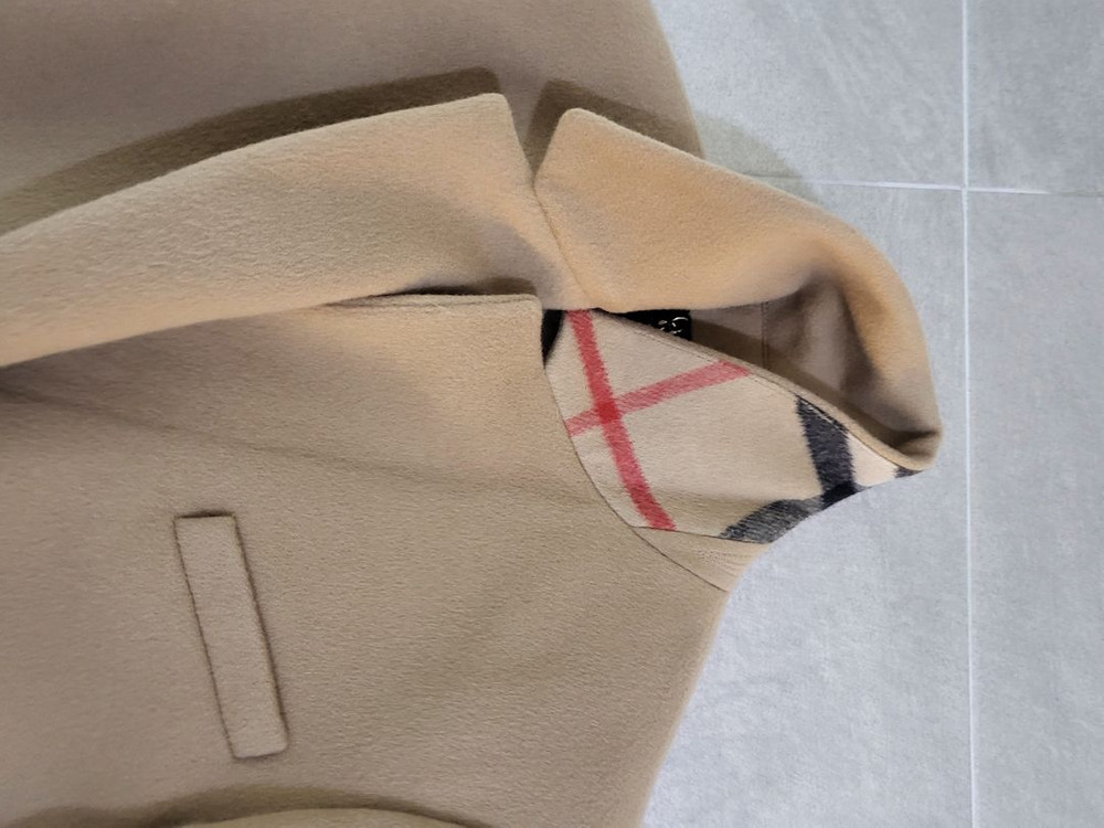 버버리 캐시미어 울코트--8