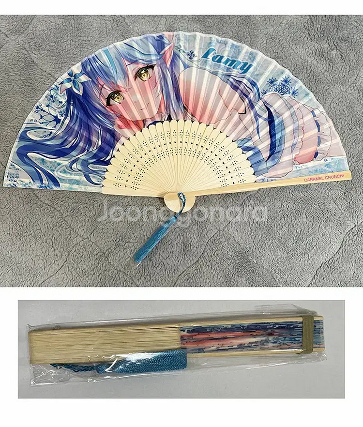 홀로라이브 유키하나 라미 부채--0