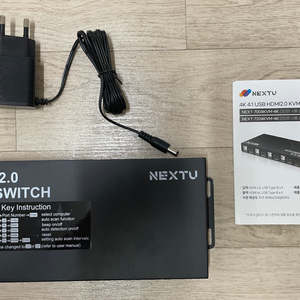 HDMI KVM스위치(NEXT-7204KVM-4K)