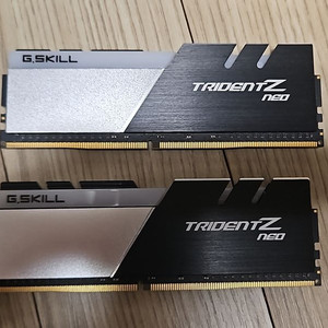 지스킬 DDR4-3200 CL16 트라이던트Z 64gb