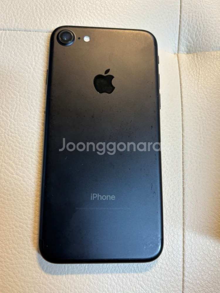 아이폰7 매트블랙 128GB 배터리100 팝니다--0