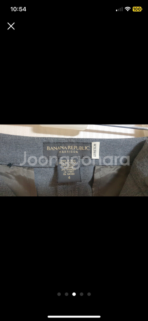 새옷 바나나리퍼블릭 정장바지 스판--3