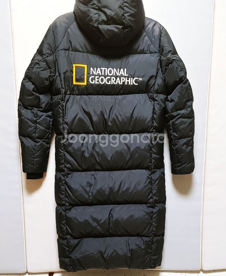 [S] 내셔널 지오그래픽 롱패딩 점퍼 블랙1294--7