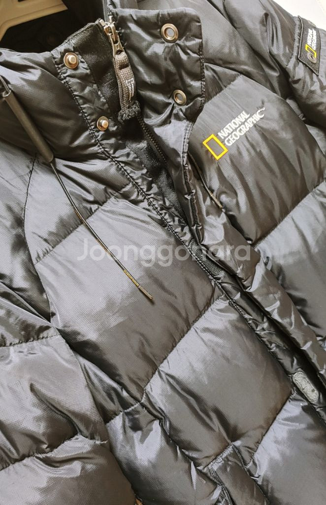 [S] 내셔널 지오그래픽 롱패딩 점퍼 블랙1294--4