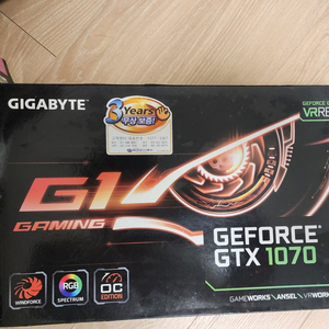기가바이트 gtx1070 8g