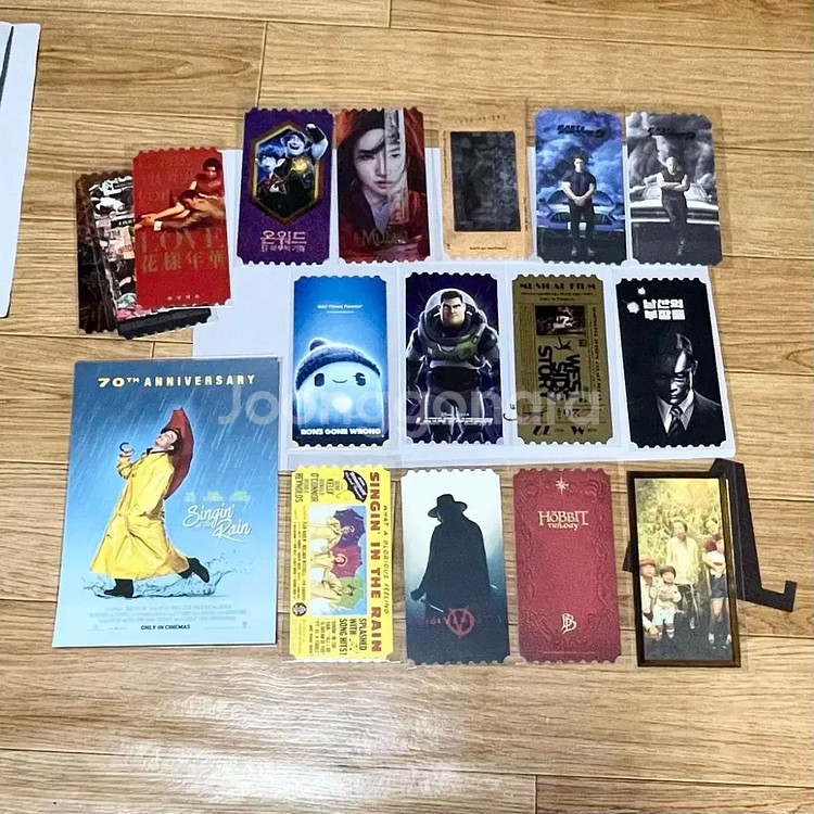 오리지널티켓 사랑은비를타고뮬란웨스트사이드스토리분노의질주--0