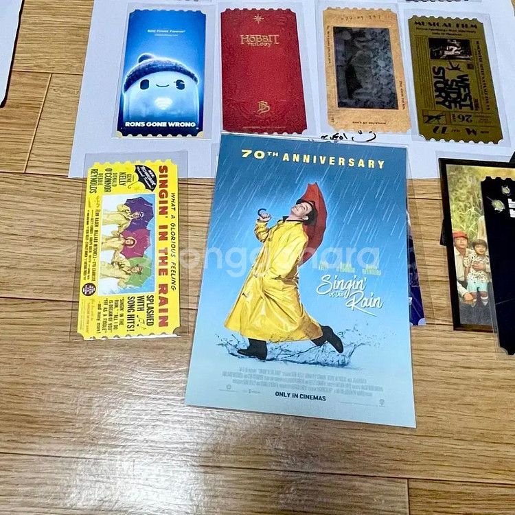 오리지널티켓 사랑은비를타고뮬란웨스트사이드스토리분노의질주--2