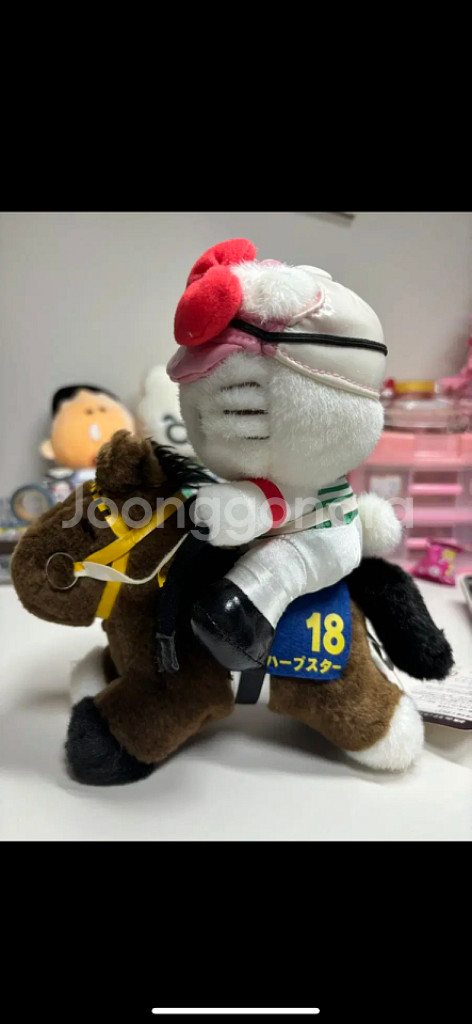고전키티 승마키티 인형--2